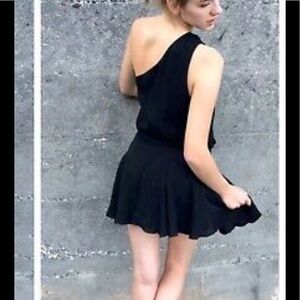 𝅺MONIKA Chiang 100% Silk Black Dress Brand New Wx